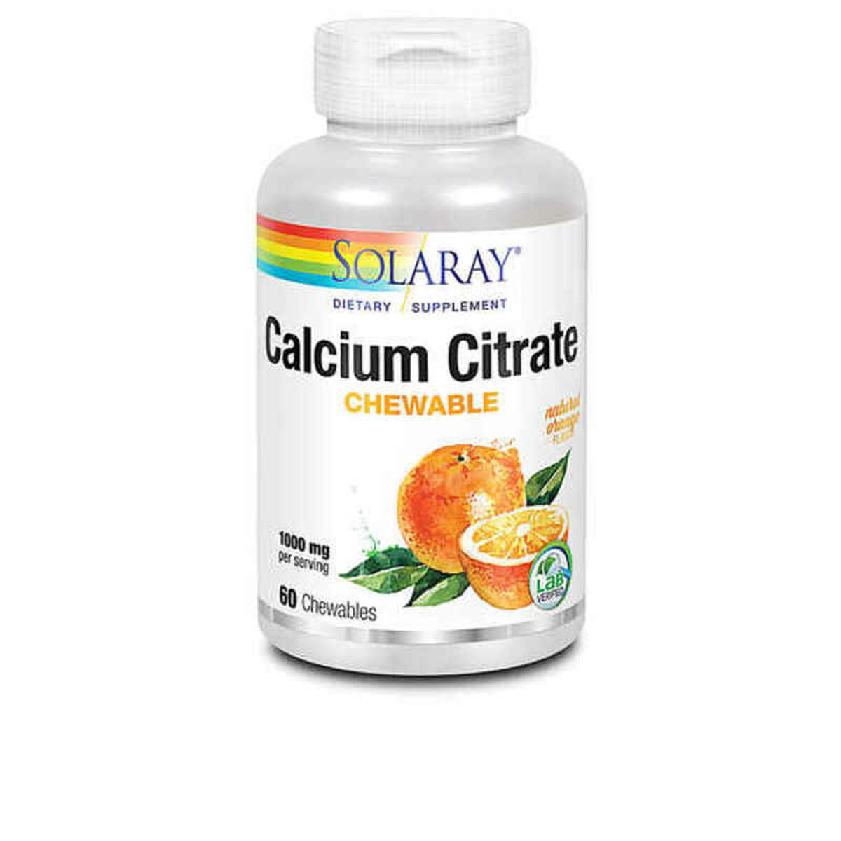 Tabletit Solaray Calcium Citrate (60 uds)