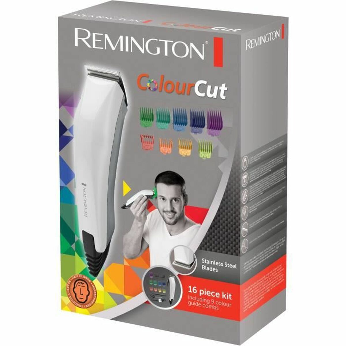 Hiustenleikkuri/partakone Remington Colour Cut HC5035