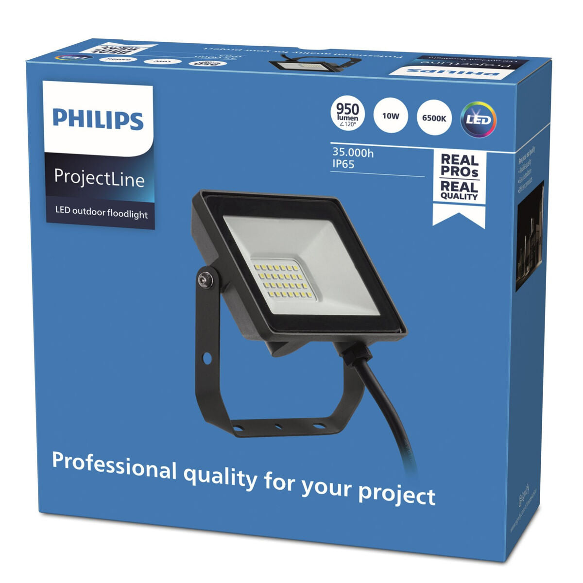 Valonheitin/projektorivalo Philips ProjectLine 10 W 950 Lm 6500 K