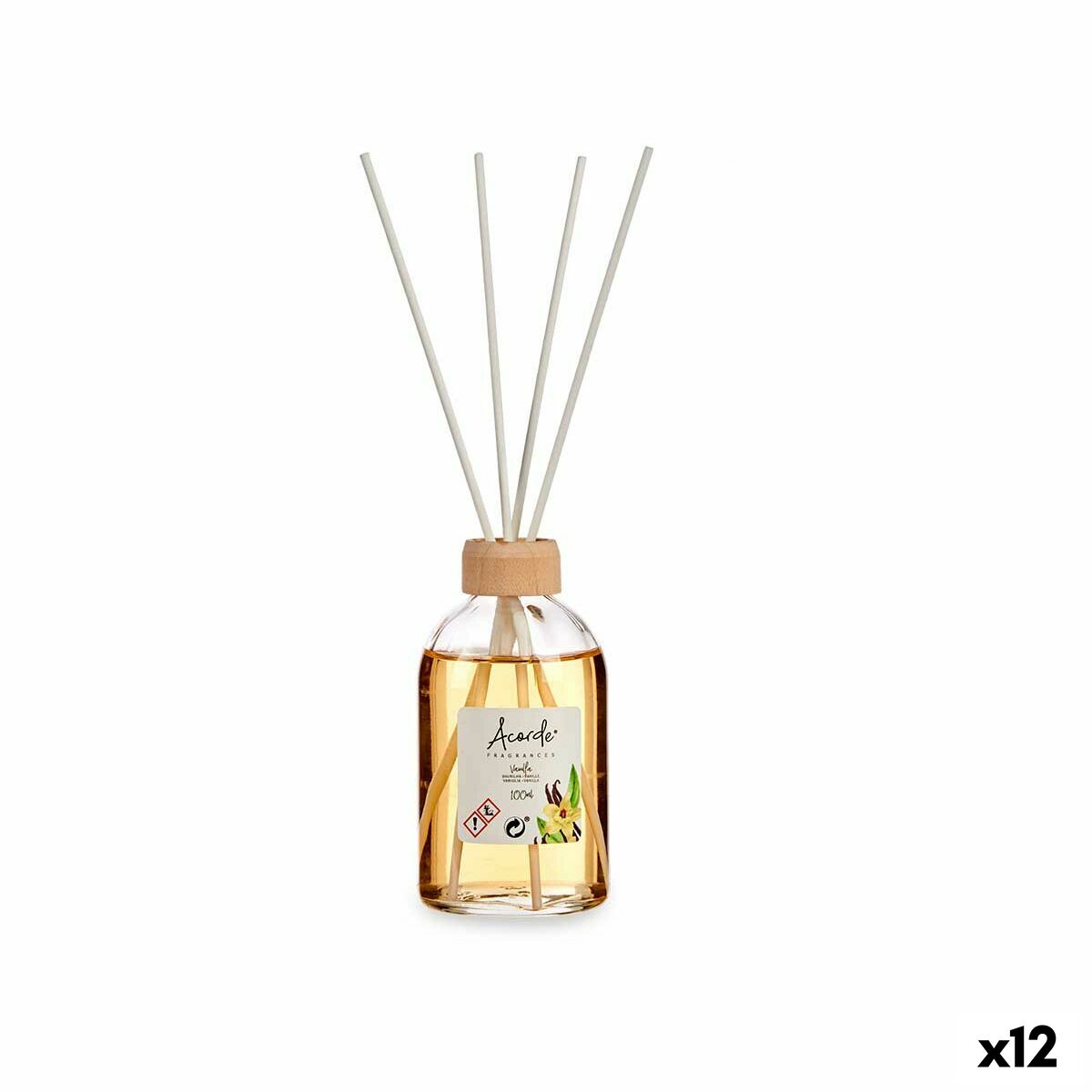 Parfyymipuikot Vanilja 100 ml (12 osaa)